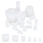 Solid Silicone Test Tube Seal Plug