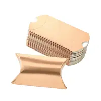 20Pcs Laser Cardboard Paper Pillow Candy Packing Boxes