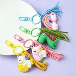 PVC Rainbow/Unicorn/Dinosaur Keychains