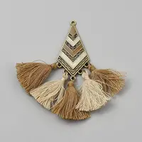 Alloy Tassel Pendants