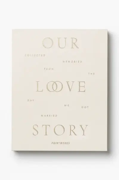 Denník Printworks Wedding Journal 24 x 19 cm