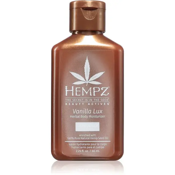 HEMPZ Vanilla Lux telové mlieko 66 ml