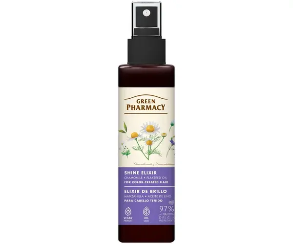 Bezoplachový sprej pro barvené vlasy Green Pharmacy Elixir - 150 ml