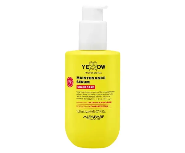 Bezoplachové sérum pro zachování barvy barvených vlasů Yellow Professional Color Care Maintenance Serum - 150 ml + dárek zdarma