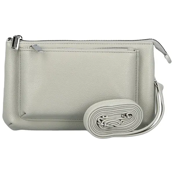 Dámská crossbody kabelka světle šedá - Firenze Hailey