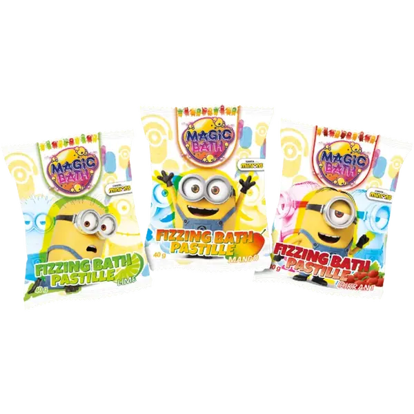 Minions šumivá tableta do koupele 40 g