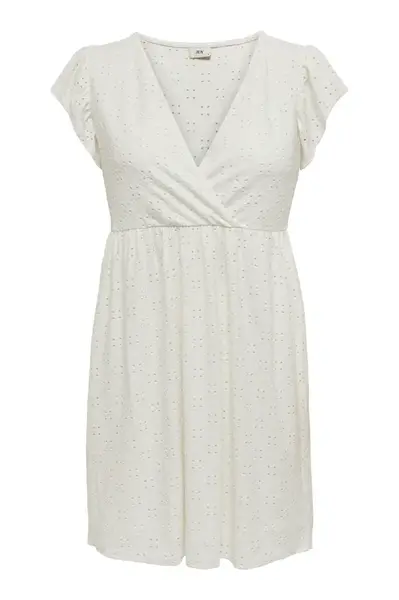 Bílé mini šaty Jacqueline De Yong