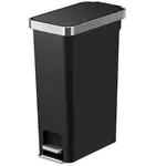 Odpadkový koš Eko Hana slim 40l černý 626840