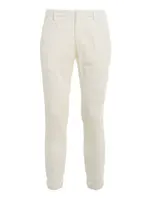 Bílé pánské chino kalhoty Dondup