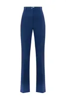 Elisabetta Franchi modré kalhoty