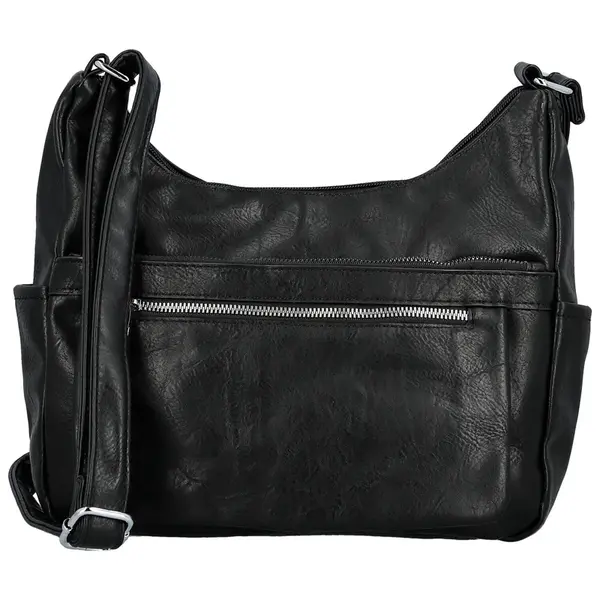 Dámská crossbody kabelka černá - Firenze Olefis