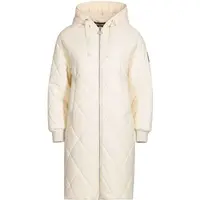 NAX NOPPA Dámsky kabát, béžová, veľkosť