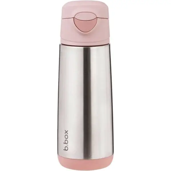 B.BOX BLUSH CRUSH 500 ML Sportovní termoska na pití, stříbrná, velikost 500 ML