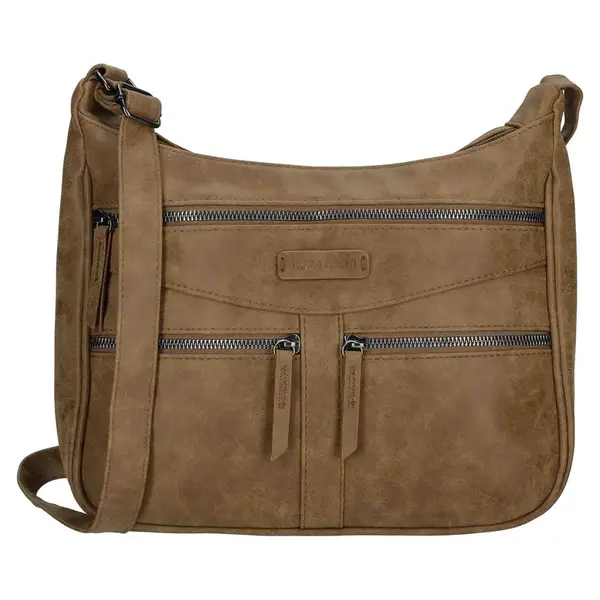 Dámská crossbody kabelka Enrico Benetti Lussia - hnědá