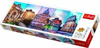 Trefl Puzzle Cestování po Itálii / 500 dílků Panoramatické