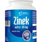 NUTRICIUS Zinek EXTRA 25 mg 100 tablet