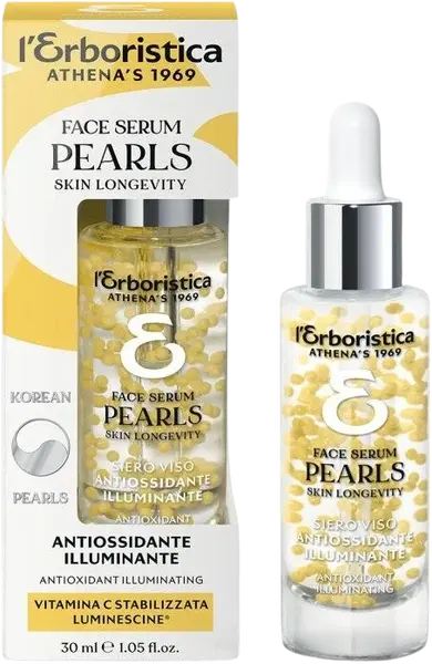 ERBORISTICA Pearls Skin Longevity Antioxidační a rozjasňující pleťové sérum s korejskými perlami 30 ml