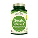 GREENFOOD NUTRITION Acerola Vitamin C+Rosehip Extract 60 kapsúl