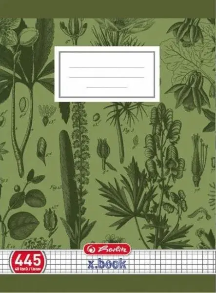 Školní sešit 445 bezdřevý (poškozená)
