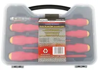 4CZech Sada šroubováků 1000V PL,PH 6 dílná ELEKTRO + zkoušečka, v kufru