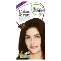 HAIRWONDER Dlouhotrvající barva na vlasy 3.37 Espresso BIO 100 ml, poškozený obal
