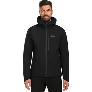 KILPI OLVERA Pánská outdoorová bunda, černá, velikost XXXL