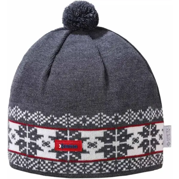Kama ČIAPKA MERINO AW68 Pletená čiapka, tmavo sivá, veľkosť