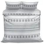 Povlečeme vše Bavlněné povlečení Šedá zima 140x200, 70x90 cm