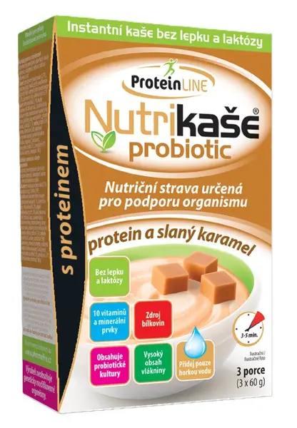Nutrikaša probiotic - proteín a slaný karamel 180g