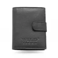 Pánska kožená peňaženka čierna - Wild Tiger Rares