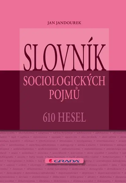 E-kniha: Slovník sociologických pojmů od Jandourek Jan