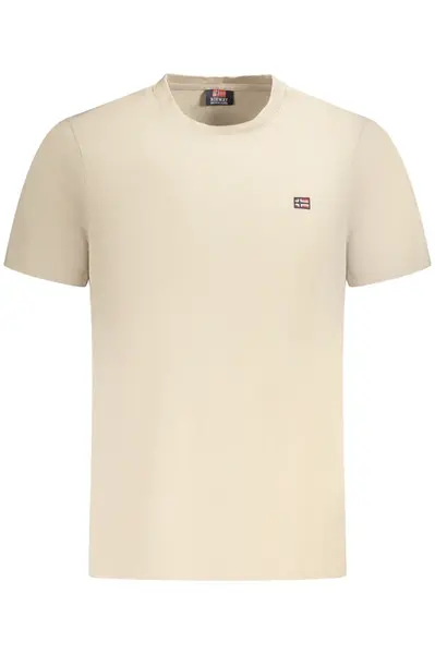 NORWAY 1963 MEN'S SHORT SLEEVE T-SHIRT BEIGE