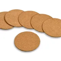 Korkový podtácek (set 6 ks) pureNatur, kulatý