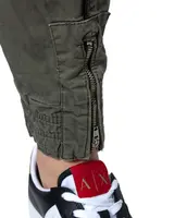 Pánske chino nohavice s zipsom