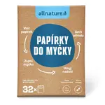 Allnature Papírky do myčky 32 ks