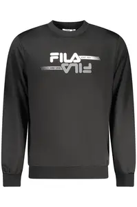 Čierna mikina FILA bez kapucne