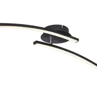 Stropní LED osvětlení Tansy 59 cm, černé