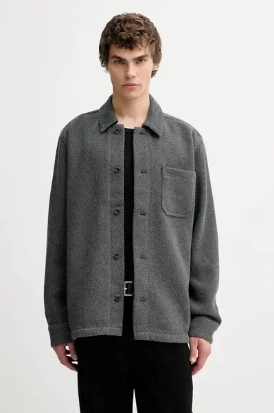 Košeľová bunda s prímesou vlny Les Deux