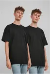 Organic Basic T-Shirt 2-Pack Black+Black