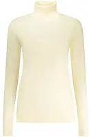 Krémový rolákový svetr