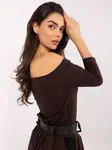 Blouse-RV-BZ-4692.08X-dark brown