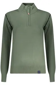 Zelený rolákový sveter