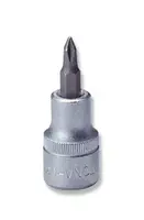 Zástrčné hlavice šroubovací, křížové Phillips, 1/4", velikosti PH0-PH3 - JONNESWAY Velikost: PH2