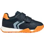 Geox J RANN-E Chlapčenská voľnočasová obuv, tmavo modrá, veľkosť