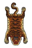 Vlněný koberec Bongusta Tiger 50 x 85 cm