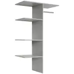 MID.YOU VNITŘNÍ ČLENĚNÍ, šedá, 100/160/50 cm