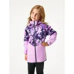 UNUO SLIM Dětská softshellová bunda, růžová, velikost 110-116