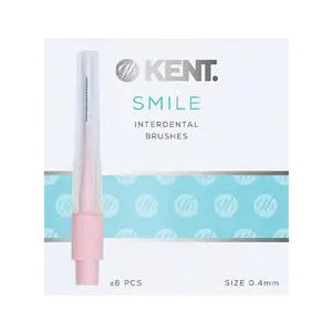GB KENT & SONS PLC Mezizubní kartáčky SMILE 0,4 mm 6 ks