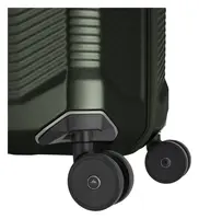 Veľký škrupinový kufor Travelite Millennium L Pine Green