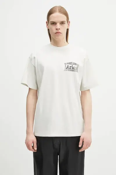 Bavlněné tričko Aries Aged Ancient Temple SS Tee